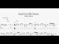Bobby Womack - Don't Let Me Down (bass tab)