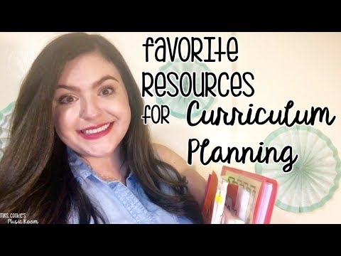 Curriculum Planning Resources for the General Music Room