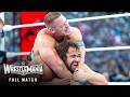 FULL MATCH Rusev Vs John Cena U S Title Match WrestleMania 31