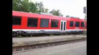 preview picture of video 'Mit der Eisenbahn von Kiel nach Tönning und Husum'