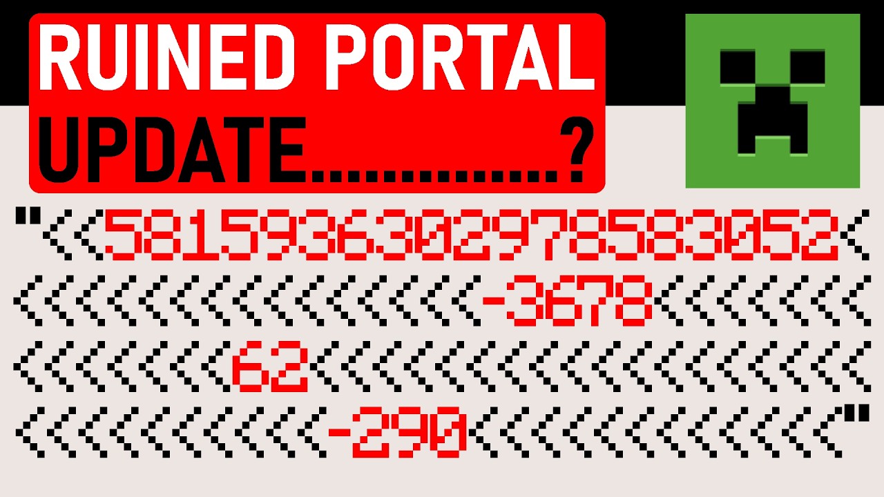 IS THIS SOME CRYPTIC UPDATE TEASER, MOJANG?