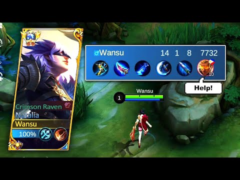 ROAM NATALIA STILL DANGEROUS AFTER NEW UPDATE | NATALIA BEST BUILD AND EMBLEM 2023 | MLBB