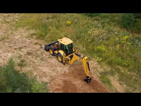 Caterpillar 428, excavator loader
