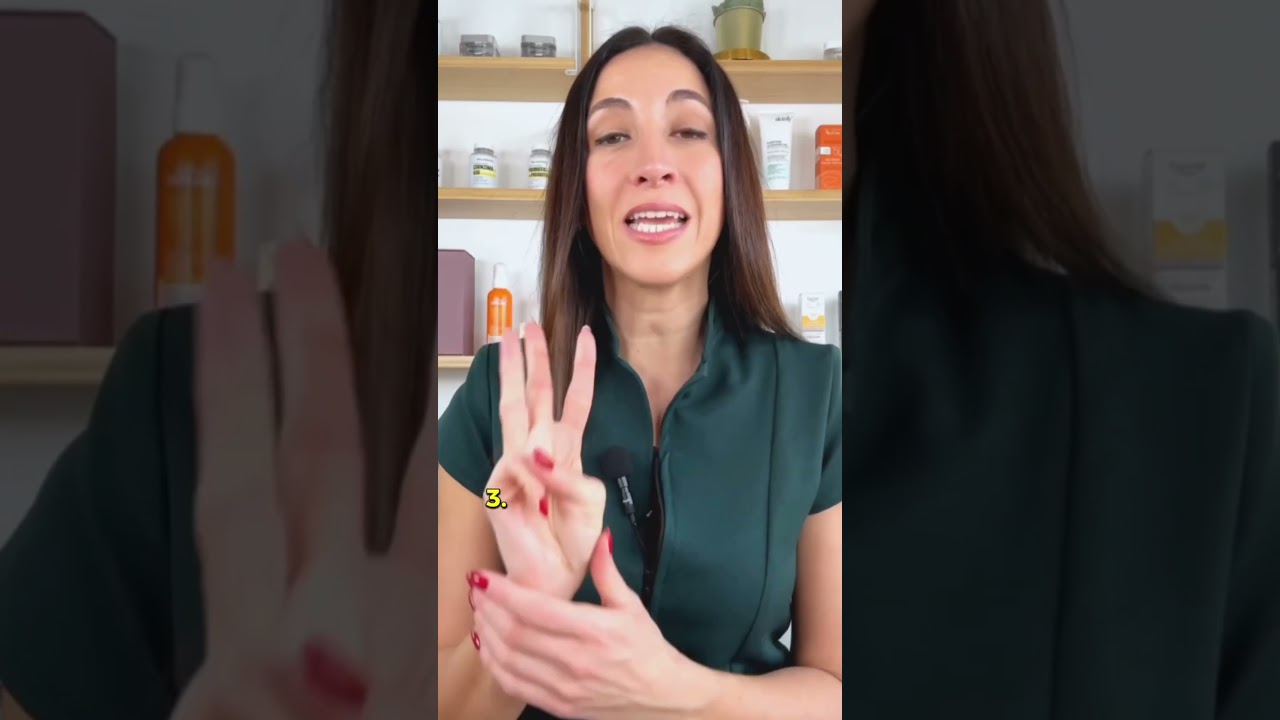 The order in which you apply your cosmetics: serum, cream, sunscreen... what comes first? ⚡️