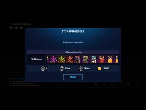 Auto played dispatch missions for 70 times...any luck???