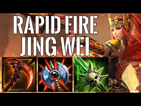 Good Early Game Means An Even Better Late Game! Jing Wei Carry Gameplay (Smite Conquest)