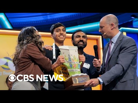 Shrey Parikh describes winning 2026 Scripps National Spelling Bee