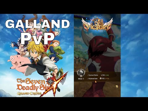 Blue Galland Red Arthur PvP Seven Deadly Sins Grand Cross PL