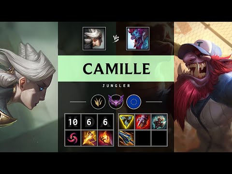 Camille Jungle vs Trundle - EUW Master Patch 25.14