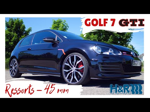 MONTAGE RESSORTS COURTS H&R -45 / GOLF MK7 GTI #Springs