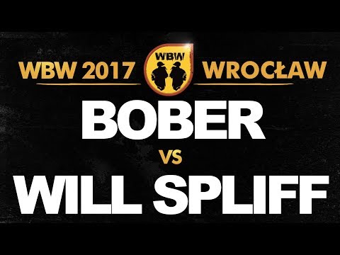 Bober 🆚 Will Spliff 🎤 WBW 2017 Wrocław (freestyle rap battle) finał