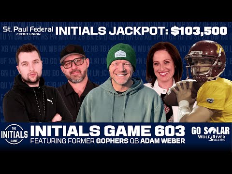 The 603rd Initials Game feat. Adam Weber
