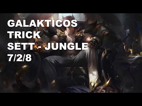 Galakticos Trick Jungle Sett vs Rengar - KR Master Patch 10.9