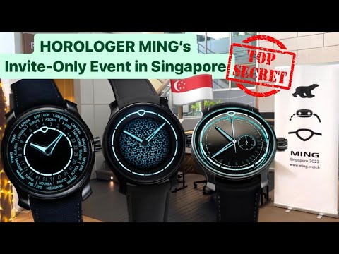 MING WATCH did what ROLEX Couldn’t do in Singapore! 😱