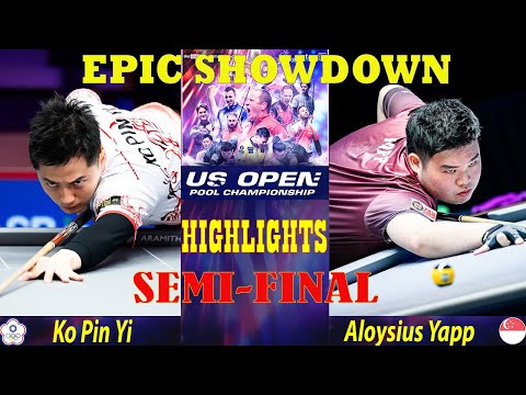 SEMI-FINAL | Ko Pin Yi vs Aloysius Yapp | 2025 US OPEN POOL CHAMPIONSHIP