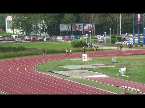 400m [M], I. skupina, Šurbat, Prka i Babić - AGRAM Međunarodni atletski miting 2023