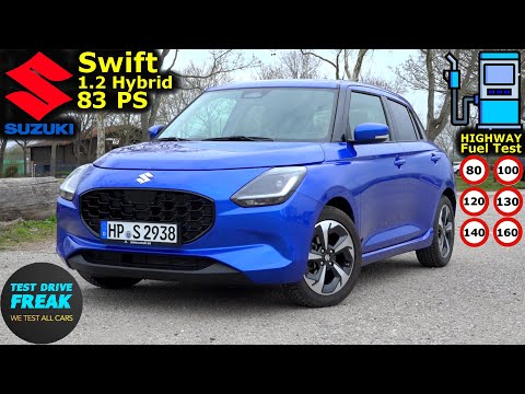 2025 Suzuki Swift 1.2 Hybrid 83 PS 🚗 Test Drive | Fuel Consumption & Performance Review