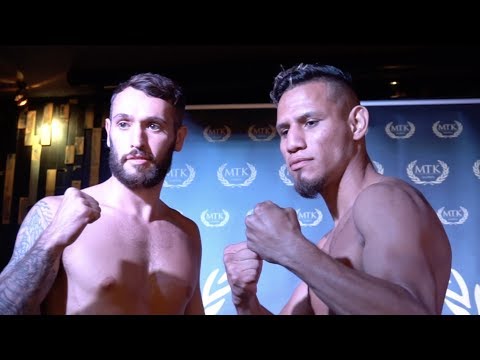 PUSHING ON! DARREN REAY LOOKS TO REMAIN UNBEATEN AGAINST OSCAR AMADOR / WEIGH IN & HEAD-TO-HEAD