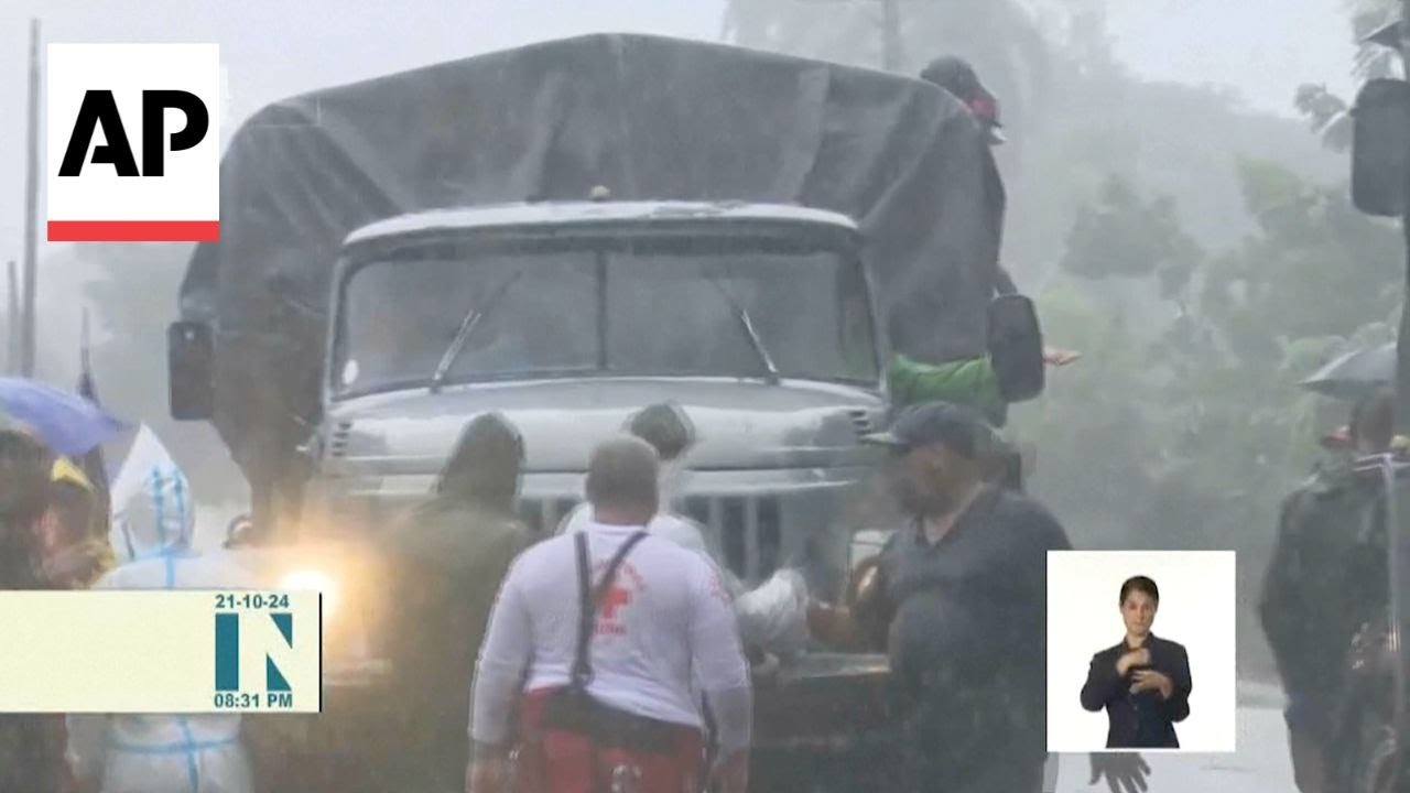 At least 6 dead after Hurricane Oscar crosses eastern coast of Cuba