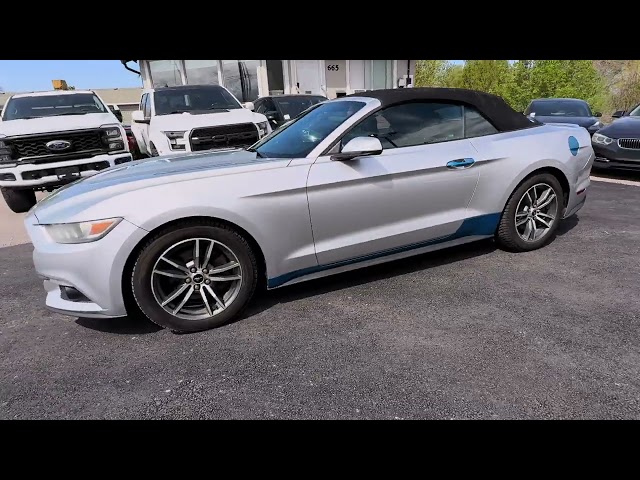 2016 FORD MUSTANG CONVERTIBLE 4-CYL, ECOBOOST, 2.3T ECOBOOST PREMIUM CONVERTIBLE 2D