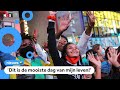 Feest op straat na overwinning van Joe Biden