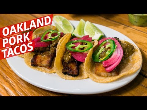 The Oakland Pork Belly Tacos with French and Chinese Influence — Cooking in America