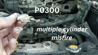 P0300 Diagnosis!!! Identifying and resolving random or multiple cylinder misfire on Nissan Rogue