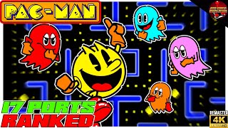 Which Version of Pac-Man Did I Rank No.1? (4K) Remaster #pacmanarcade #namco #arcadegames
