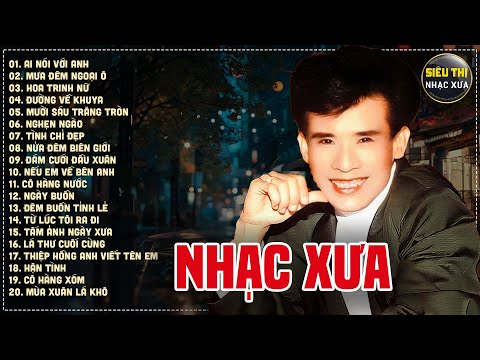 TUẤN VŨ Đặc Biệt - Tuyển Chọn Nhạc Vàng Xưa Hiếm Có Của TUẤN VŨ Nghe Mờ Ê Mê...