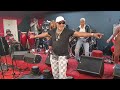 KOFFI OLOMIDE CINDY LE COEUR AND QUARTIER LATIN PRACTISE SESSION IN PARIS FRANCE