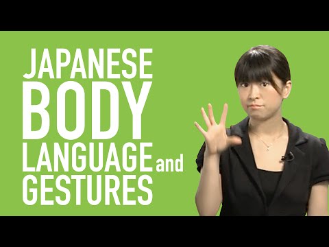 Learn Japanese Japanese Body Language and Gestures Lesson 1