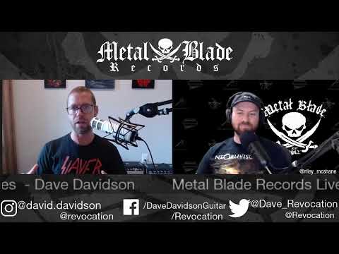 Metal Blade Live Series - Dave Davidson of Revocation