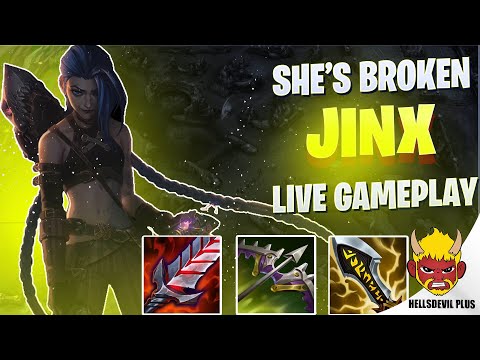 Jinx + Lulu = BROKEN! - Wild Rift HellsDevil Plus Gameplay
