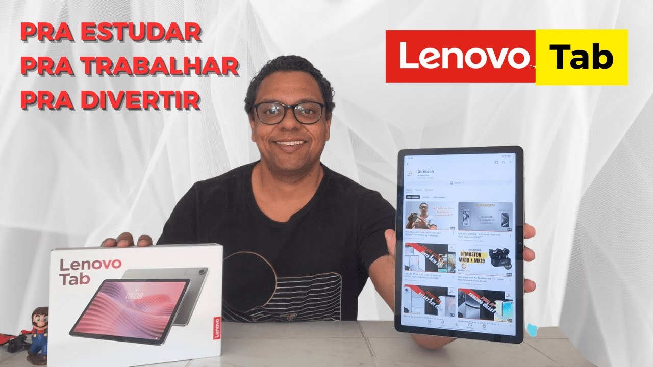 Miniatura da avaliação em vídeo de Tablet Lenovo Tab M8 (4ª Geração) TB311FU