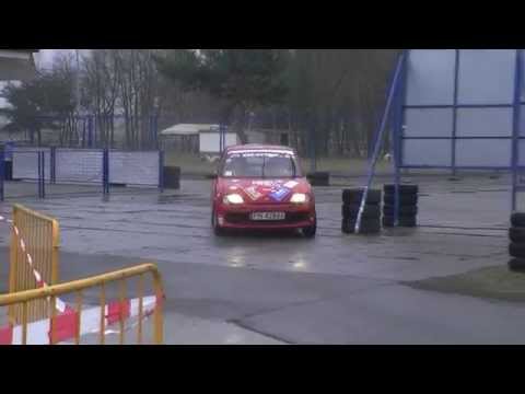 III SuperOes   Limany Rally Team, Poznań 14.03.2015, Nykowski / Karło, Fiat Seicento 1.1
