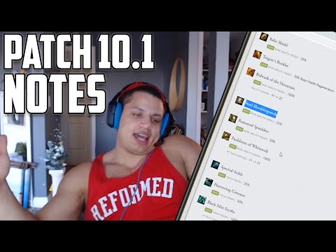 TYLER1 REACTS TO PATCH 10.1 NOTES
