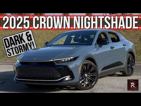 Thumbnail for The 2025 Toyota Crown Nightshade Is A Quirky AWD Hybrid Sedan With Upscale Vibes by Toyota, Toyota Crown (RS), SUV, Toyota Crown, Lexus, Vehicle, Toyota Hybrid X