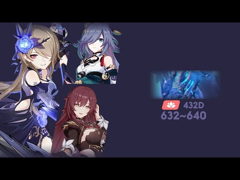 [Honkai Impact 3rd] EX Abyss Red Lotus - Kosma (QUA up) 432D | 632pts | FR AE GD