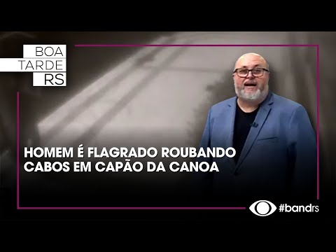 Homem é flagrado roubando cabos em Capão da Canoa