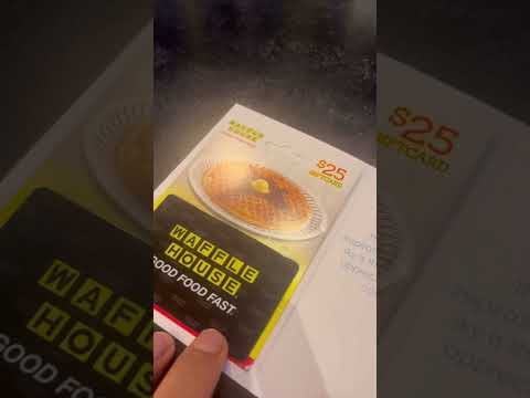 Jey gets a $25 Waffle House gift card #jeyuso #wwe #yeet #wafflehouse