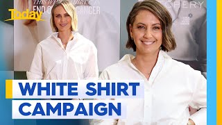 Witchery and OCRF team up to end ovarian cancer with white shirt campaign | Today Show Australia