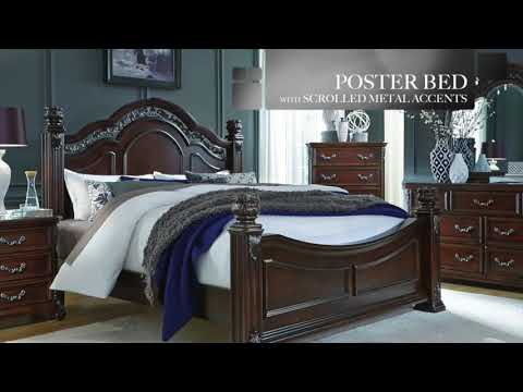 Messina Estates Poster Bedroom Set from Liberty (737-BR01-BR02