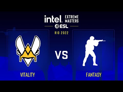 Vitality vs FANTASY | Map 1 Dust2 | IEM Road to Rio 2022 Europe RMR B