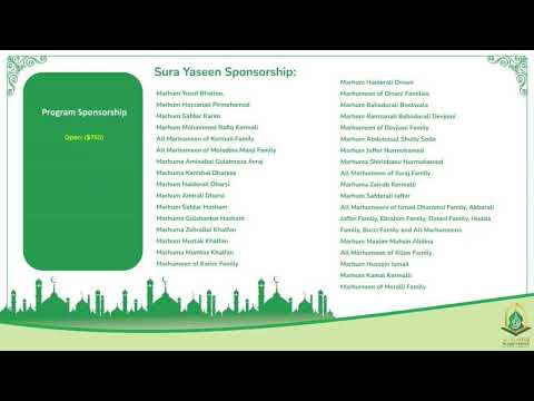 Wiladat of Imam Ali al-Ridha | 18th May 2024