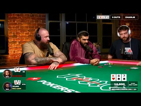 Charlie Carrel gets knocked out of The Showdown