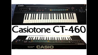 Video thumbnail for CASIO CT-460 (DEMO songs) by Keyboards - review - repair