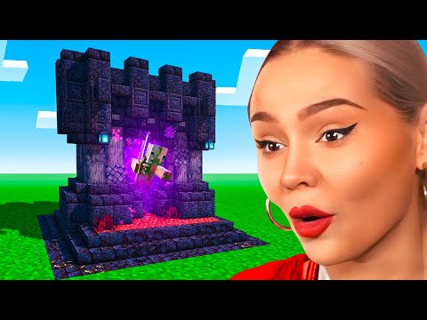 Talia Mar+ - Making The Coolest Portal Rooms In Minecraft SMP