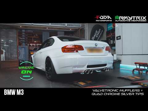 BMW E92 M3  w/ ARMYTRIX Variable Valve Controlled Exhaust