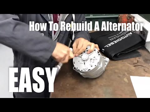 How To Rebuild A Alternator (EASY)