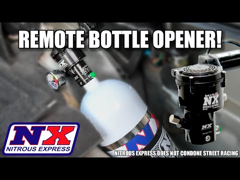Race Whenever & Wherever You Want With This!! How to Install Nitrous Express Remote Bottle Opener